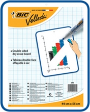 BIC Tableau blanc Velleda, 2 faces, dimensions: 440 x 550 mm