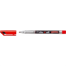 STABILO Marqueur Permanent Write-4-all, M, rouge