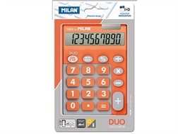 Calculatrice Milan 10 chiffres duo orange