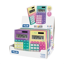 Calculatrices de poche Touch Pocket, 8 chiffres Sunset