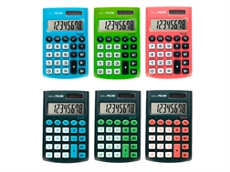 Calculatrices de poche Touch Pocket, 8 chiffres.