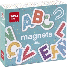 Jeu de magnets "ABC lettres", 40 magnets