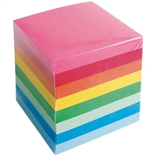 Büroline Bloc de Papier multicolore