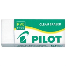 PILOT CLEAN ERASER BEGREEN