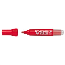 PILOT V-Super Color 6mm SCAVSCDCR rouge