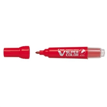 PILOT V-Super Color 6mm SCAVSCDMR rouge