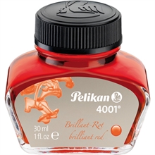 Pelikan Encre 4001 dans un flacon, rouge, contenu: 30 ml