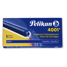 Pelikan Cartouches d'encre grand volume 4001 GTP/5, bleu