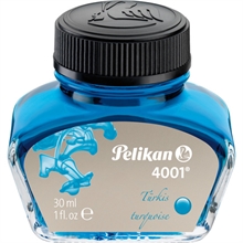 Pelikan Encre 4001 dans un flacon, turquoise, contenu: 30 ml