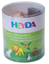 Kit de 15 tampons à motifs Heyda 