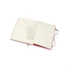 MOLESKINE Carnet XL 855105 en blanc,Hardcover,scarlet