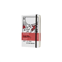 MOLESKINE Carnet -Keith Haring P/A6 854801 ligné,Hardcover,blanc