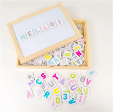 Magnet plate ABC T210 coloré 24x30x4cm