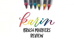 Etui de feutres Karin Brush Marker PRO 27C9