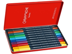 Set de feutres Fibralo Brush Pen Caran d'Ache