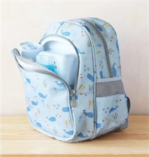 Sac à dos scolaire Ocean BPOCBU50 bleu 27x32x19cm