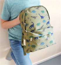 Sac à dos scolaire Dinosaures BPDIGR45 vert 23.5x30x10cm