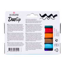 Etui de 12 feutres  ECOLINE® Duotip