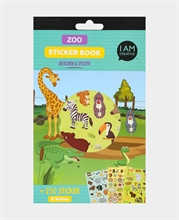 Stickerbook Zoo  6 feuilles