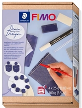 FIMO SOFT Kit de pâte à modeler Denim Design à cuire au four