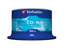 Pack de 50 CD-R 700/80 52 x vrac