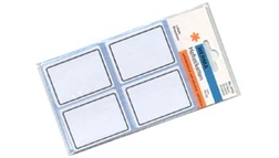 Sachet de 24 étiquettes pour cahiers sans lignes 40x55mm