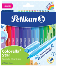 Pelikan Feutre colorella star, étui carton 18+6