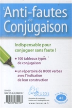 Anti-fautes de conjugaison - 8'000 verbes