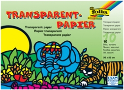 Papier transparent en étuis