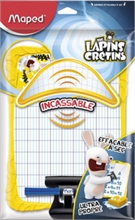 Maped Ardoise blanche THE LAPINS CRTINS, effaçable à sec,