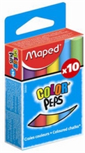 Maped craie pour tableau COLOR'PEPS,ronde,couleurs assorties