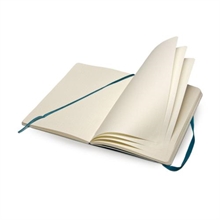 Moleskine livre soft cover A5 pointillés bleu l'eau