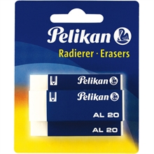 Pelikan Kunststoff-Radierer AL 20, Blisterkarte