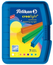 Pelikan Pâte à modeler pour enfants Crealight 227/7, boîte