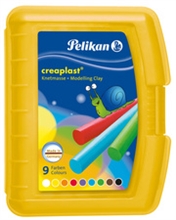 Pelikan Pâte à modeler pour enfants Creaplast 198/9, jaune