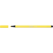 STABILO Stylo feutre Pen 68, jaune citron, largeur de