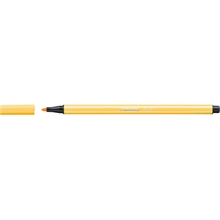 STABILO Stylo feutre Pen 68, jaune, largeur de tracé: 1,0 mm