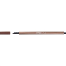 STABILO Stylo feutre Pen 68, marron, largeur de