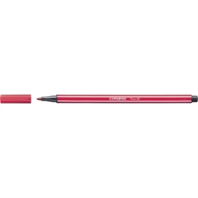 STABILO Stylo feutre Pen 68, rouge foncé, largeur de