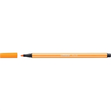 STABILO Stylo feutre Pen 68, orange, largeur de