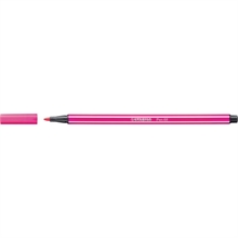 STABILO Stylo feutre Pen 68, rouge rosƒtre, largeur de