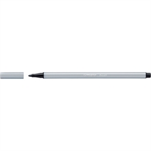 STABILO Stylo feutre Pen 68, gris clair, largeur de