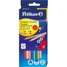 Pelikan Buntstifte Standard, sechseckig, 12er Kartonetui