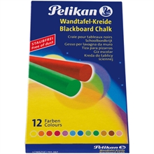 Pelikan Craie pour tableaux noirs 745/12, coloré, étui en