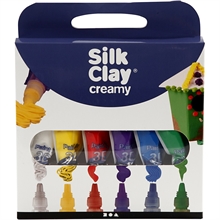 Silk Clay® Creamy , Couleurs assorties, 6x35ml