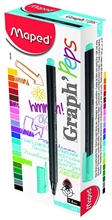 Maped Fineliner Graph'Peps, bleu clair