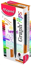 Maped Fineliner Graph'Peps, marron clair