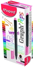 Maped Fineliner Graph'Peps, vieux rose