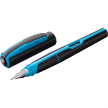 Pelikan Stylo plume style "Neon", largeur de plume: M, bleu