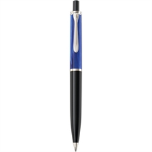 Pelikan Stylo à bille rétractable K 205, bleu marbré